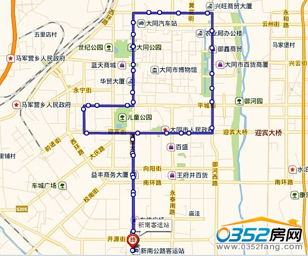 11路公交线路图