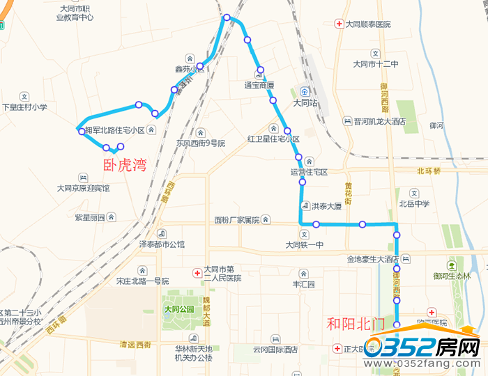 22路公交路线