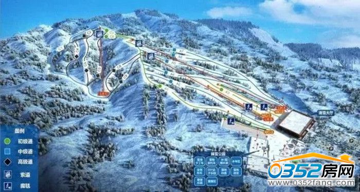 万龙白登山国际滑雪场开始注水 12月20日开业