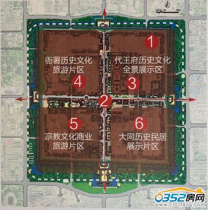 岫岩玉都古城规划图图片