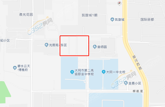 大同市棚户区平面地图图片